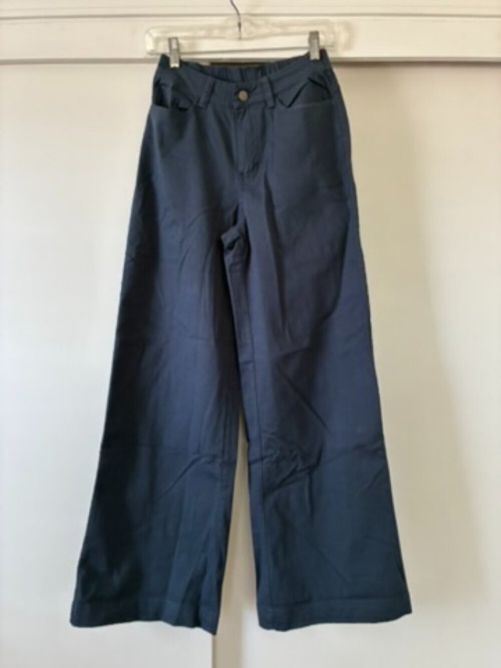Pact Organic Stretch Twill Wide Leg Pant